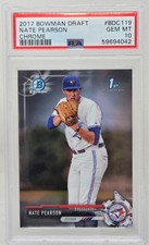2017 Bowman Chrome NATE PEARSON RC CARD PSA 10 GEM MINT