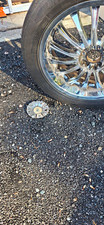 Custom Chrome Rims And Tires 235/55/R20,5×114.3(Good Conditon)