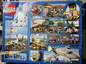 LEGO CITY: Airport Cargo Terminal 60022 Open Box Complete Set Nothing Missing .
