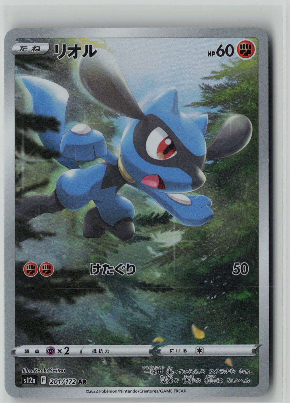 Riolu Art Rare S12a: VSTAR Universe 201/172 NM