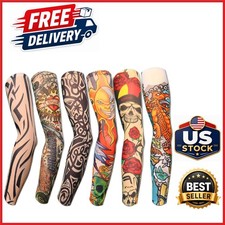 Fashion Temporary Tattoo Sleeves Set for Adults Comfortable Stretchable Fit