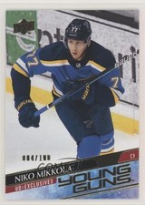 2020-21 Upper Deck Young Guns UD Exclusives 4/100 Niko Mikkola #470 g0p