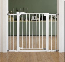 Babelio Baby Gate for Doorways Stairs, 26''-40'' Auto Close for Child and Pets