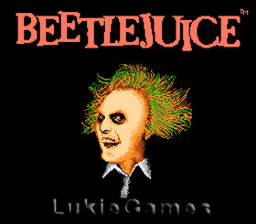 Beetlejuice - Beetle Juice - Rare NES Nintendo Game