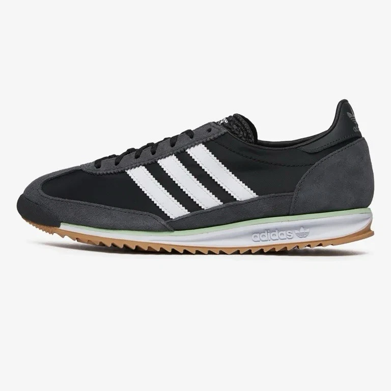 Adidas Originales SL 72 OG Para Mujer Zapato para Correr Negro Tenis Calzado #390 Foto 3 de 4
