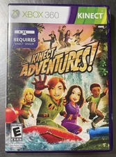 Kinect Adventures XBOX 360 Connect Sensor Game River Used Condition