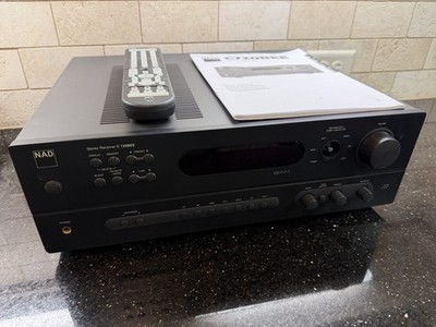 NAD C720 BEE Stereo Receiver Power Amplifier Nice See Pictures W Manual Remote