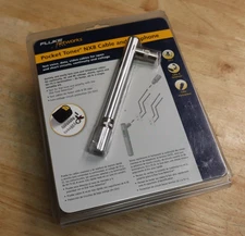 FLUKE NETWORKS PT-NX8 POCKET TONER COAX CABLE TESTER & TELEPHONE KIT DIAL TONE