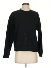 A New Day Women Black Sweatshirt S