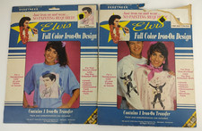 Hollywood Legends 1990 Elvis Presley Iron On Transfers Lot of 2 New Open Package