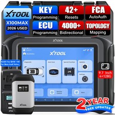 2026 USED XTOOL X100 MAX Auto IMMO Key Progra...