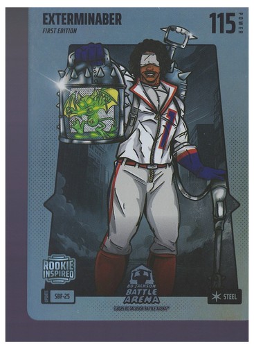 Bo Jackson Battle Arena Alpha Update - Silver Foil - EXTERMINABER