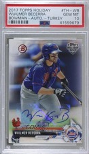2017 Topps Holiday Bowman Turkey /35 Wuilmer Becerra PSA 10 GEM MT Auto g6p