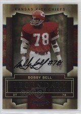 2009 Playoff Contenders Legendary Black Bobby Bell #8 Auto HOF 1q7