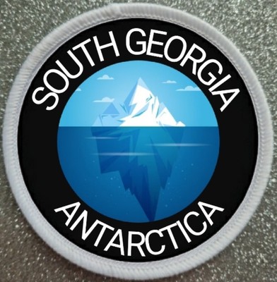 3 Inch South Georgia Antarctica Iron / Sew On Patch Badge