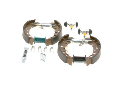 BOSCH Bremsbackensatz KIT SUPERPRO 0 204 114 657 für FIAT PUNTO PEUGEOT PANDA