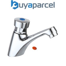 Mono Basin Sink Tap 1/2" Push Down Delay Self Close Closing Non-Concussive