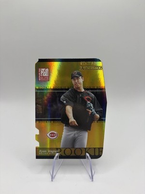 2003 Donruss Elite Extra - Rookie Ryan Wagner #33 Status Gold Die-Cue /24 - Reds