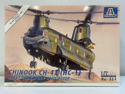 Italeri CH-47 Chinook 1:72 Model Kit No 064 Vintage 1996 Helicopter Sealed