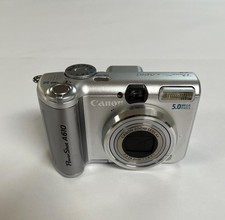 Canon PowerShot A610 5 Mega Pixels Digital Camera w/4x Zoom Tested/Works