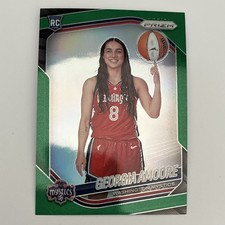 2025 Panini Donruss WNBA Net Marvels Georgia Amoore #140 Green Prizm