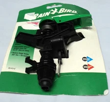 Rainbird Sprinkler P5-PJ-C Black Bird Impact Sprinkler Adjustable Stream New OS