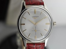 STUPENDO VINTAGE LONGINES ACCIAIO 35MM UOMO 1961 REF. 6995-1 MANUALE CALIBRO 23Z