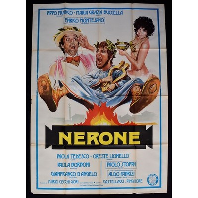 Plakat NERONE Enrico Montesano Pippo Franco Grazia Buccella A202