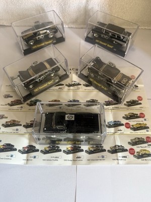 M2 Machines Chevrolet 100 Years 5er Set 1:64 C01 2011 OVP Acrylboxen