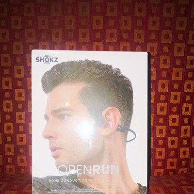 Shokz OpenRun Bone Conduction Wireless Bluetooth Sports Headphones Black S803