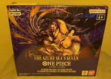 SEALED ONE PIECE CARD GAME THE AZURE SEA'S SEVEN BOOSTER BOX OP14 ENGLISH
