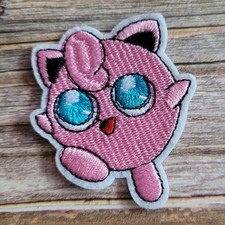 Jigglypuff Cute Fairy Type Pokemon Video Game Iron On Patch