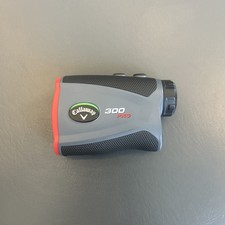 2018 Callaway 300 Pro Golf Rangefinder Magna Hold Gray/Black/Red TESTED