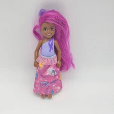 Royal Chelsea Barbie Pink Hair Mattel 