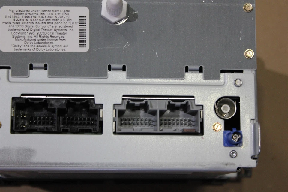 07-09 Saturn Outlook Navegação Navegação GPS XM Rádio Painel Unidade Principal 20789650 GM FABRICANTE DE EQUIPAMENTO ORIGINAL - Imagem 4 de 4