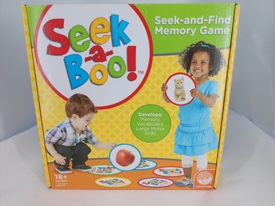 Seek-A-Boo The Seek And Find Memory Game Mindware Brain Toys 18m+ New In Box