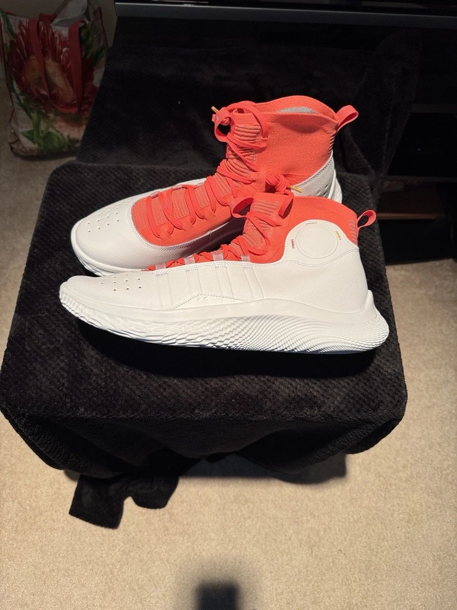Under Armour Curry 4 FloTro White Red for sale | eBay display picture 1
