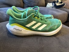 Adidas Bounce Women  s Shoes Size 7 Vivid Green S29172 Athletic Running