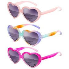 Sunglasses Polarized Heart-Sunglasses: girls Sun Glasses with UV Protection f...
