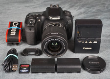 Canon EOS 60D 18MP 1080p DSLR Camera 26K Clicks W/ 18-55mm IS STM Lens Tested FS
