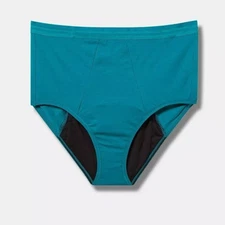 Torrid Panty 0X L Brief Leak Period Proof Mid Rise Full Coverage Cotton Panties