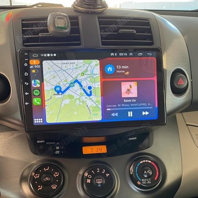 For 2007-2012 Toyota RAV4 Apple Carplay Car Stereo Radio GPS Android 13 JBL 32GB