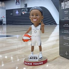 Jackie Young Bobblehead Las Vegas Aces WNBA SGA New In Box