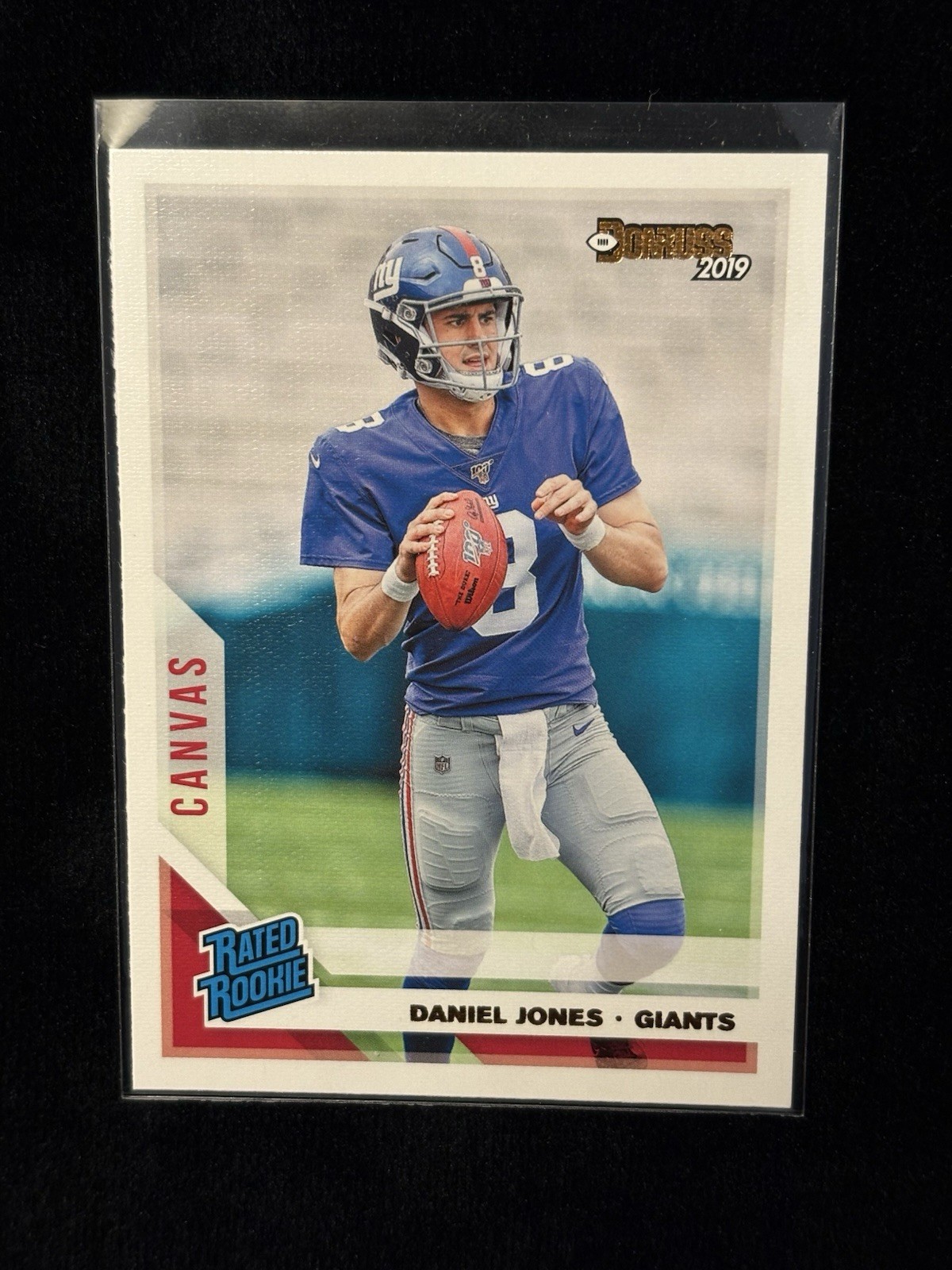 2019 Donruss Daniel Jones RC Rated Rookie Canvas #304 New York Giants 🔥🔥