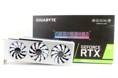 Gigabyte GeForce RTX 3080 Ti 12GB Vision White/Silver w/ Box