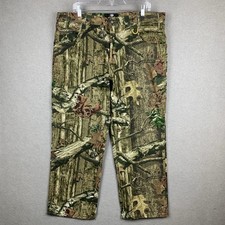 Vintage Y2K Mossy Oak Break-Up Infinity Camo Pants Baggy Hunting Skate Men 38x30