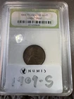 1909 S Lincoln Cent Wheat Penny In Open Holder Read!