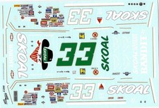 Powerslide 417 33 Skoal 1987 Harry Gant 1/24 waterslide decal