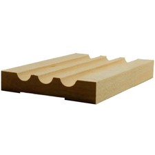 EWCA46 Fluted 3-1/2" W x 3/4" Casing. Unfinished Trim