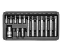 Torx-Schraubendreher-Bits, 15Er-Set YT-0411 Yato